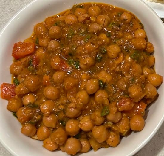 Chana Masala.