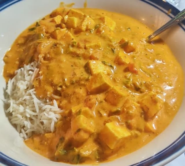 Paneer Tikka Masala.